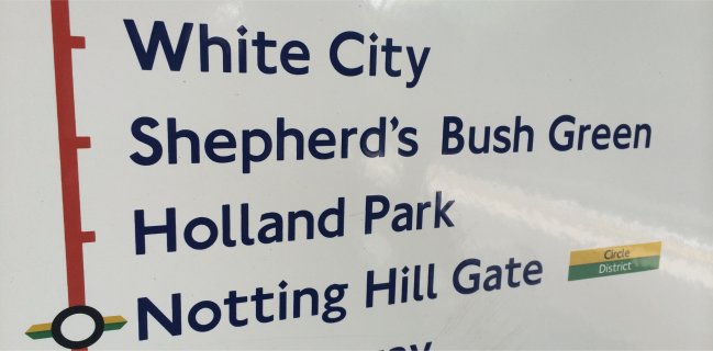 Shepherds Bush Green on the Central Line
