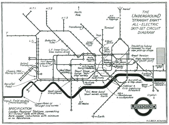 Electrical Tube Map