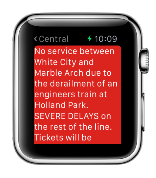 Watch Central Delay