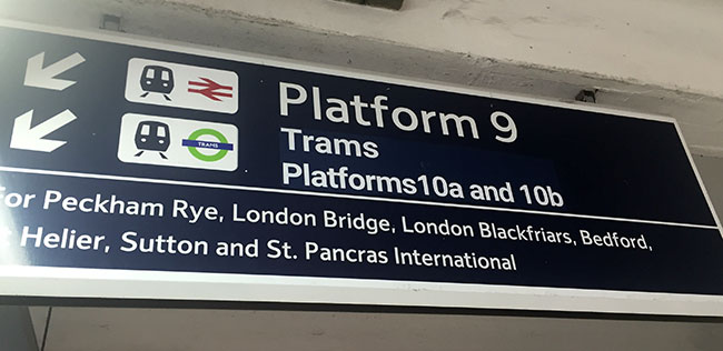 Platforms 10a and 10b