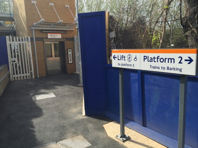 Lifts at South Tottenham